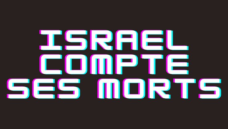 Israel compte ses morts